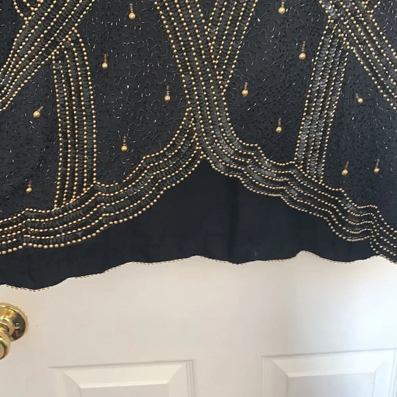 Vintage Ashley Stewart Beaded Blouse - Picture 4 of 7